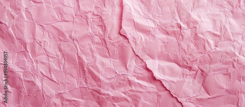 Wallpaper Mural Pink Japanese paper with visible fibers providing a copy space image. Torontodigital.ca