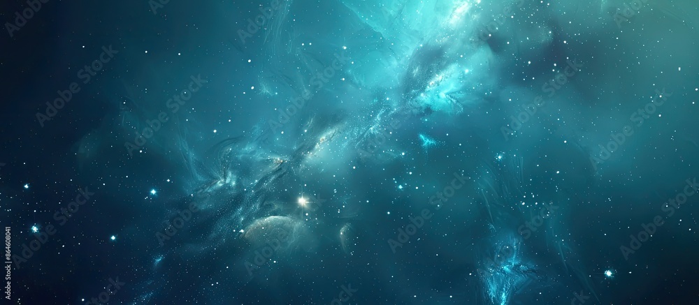 Fototapeta premium Sky-themed background with copy space image.