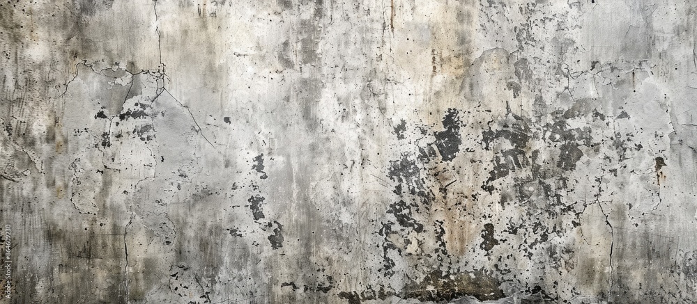 Fototapeta premium Aged cement wall with abstract texture for copy space image.