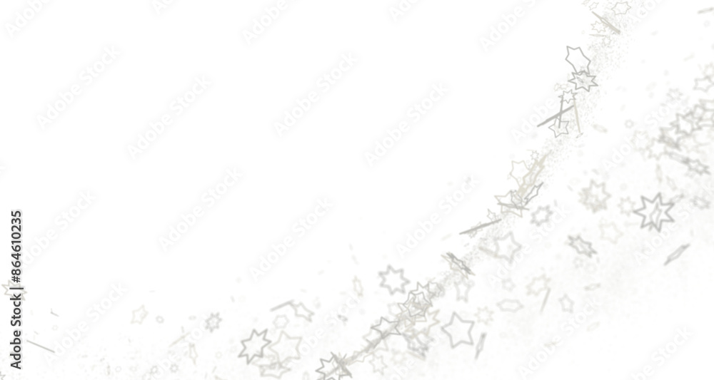 Obraz premium Holiday golden decoration, glitter frame isolated -