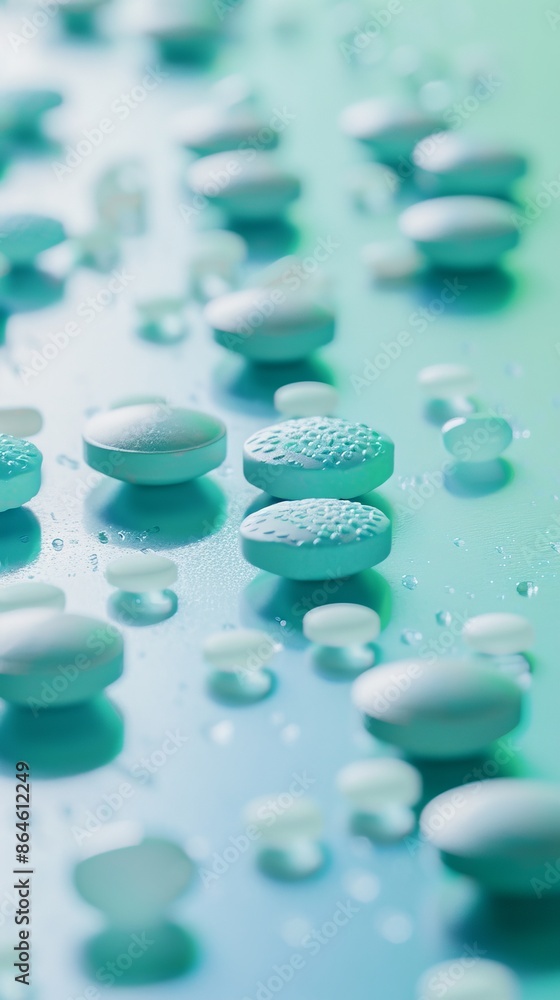 Medical Picture Reference. Real Photography of Pills with Copy Space Medical Picture Reference. Real Photography of Pills with Copy Space