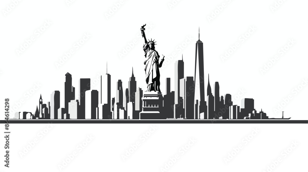 American symbol - Statue of Liberty. New York USA American symbol - Statue of Liberty. New York USA