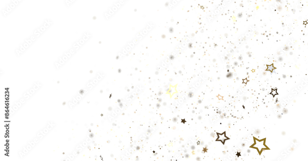 Cosmic Christmas Showers: Dynamic 3D Illustration of Descending Celestial Showers for the Holidays Cosmic Christmas Showers: Dynamic 3D Illustration of Descending Celestial Showers for the Holidays