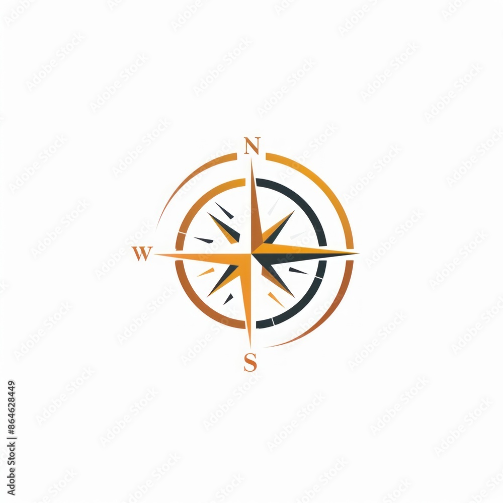 Compass Rose Illustration Compass Rose Illustration