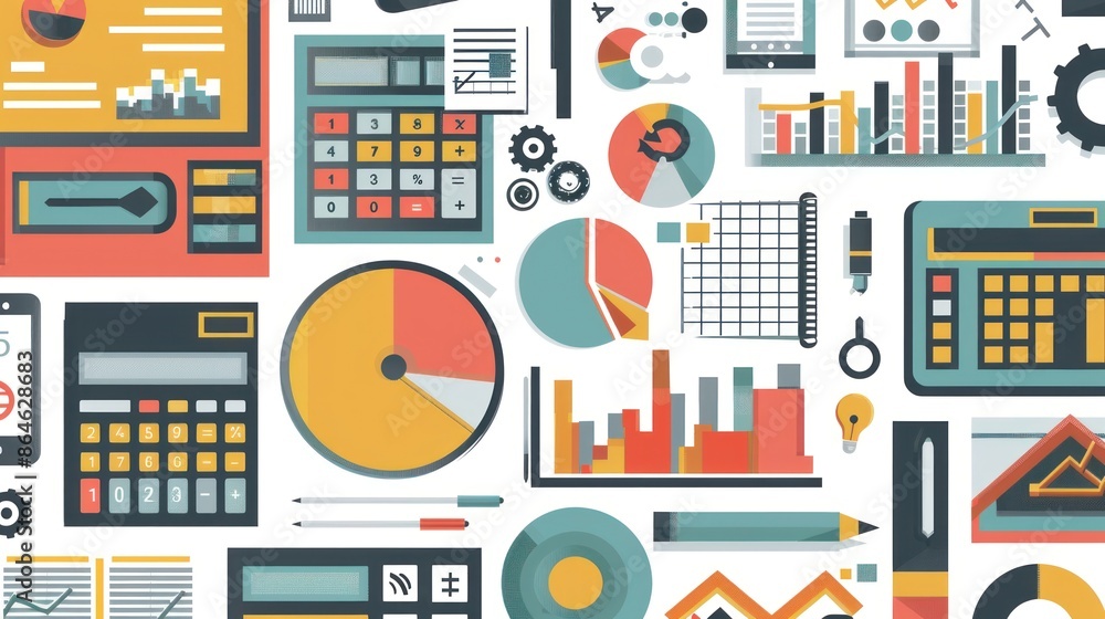 Colorful Data Visualization and Calculation Colorful Data Visualization and Calculation
