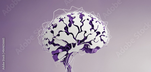 Learning and intelligence concept art