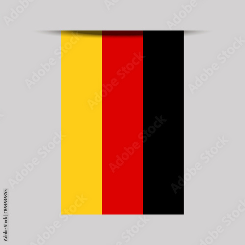 Free Download Germany Banner Flag Vector Illustration - GFXLoad