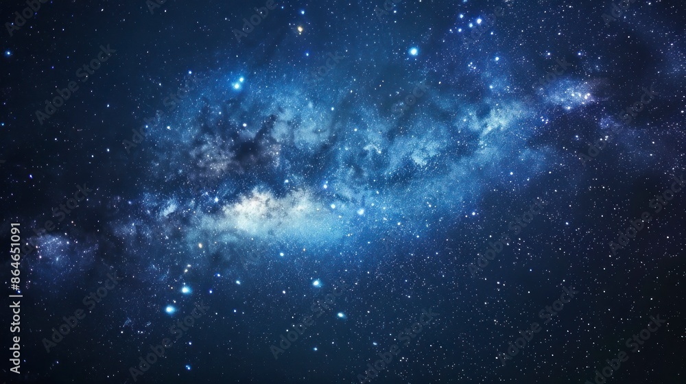 Obraz premium starry night without light pollution