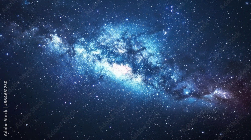 Fototapeta premium starry night without light pollution