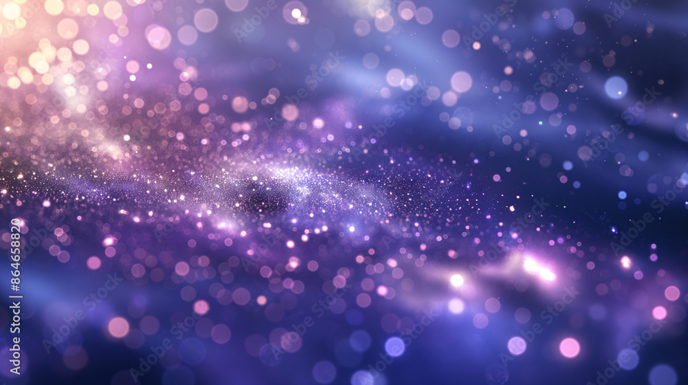 abstract bokeh on black background. on purple abstract bokeh on black background. on purple