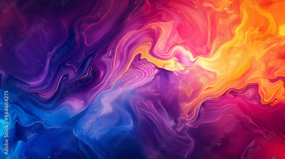 Fototapeta premium abstract background that transitions from feelings of sadness to happiness