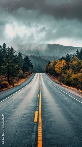 Road, Beautiful wallpaper, Highway image wallpaper - generative ai © Nia™