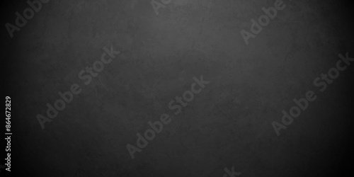 Abstract black stone wall texture grunge rock surface. dark gray background backdrop. wide panoramic banner. old wall stone for dark black distressed grunge background wallpaper rough concrete wall.
