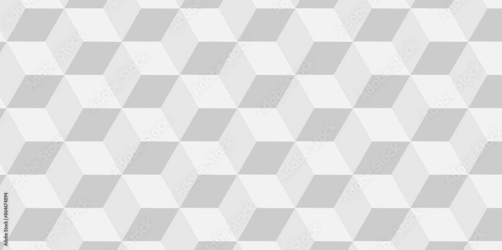 Vector white and gray cube geometric pattern grid backdrop triangle background. Abstract cube geometric tile and mosaic wall or grid backdrop hexagon technology. white geometric block cube structure. Vector white and gray cube geometric pattern grid backdrop triangle background. Abstract cube geometric tile and mosaic wall or grid backdrop hexagon technology. white geometric block cube structure.