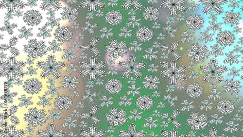 Tableau sur toile Doodles composition for screensavers or advertisements