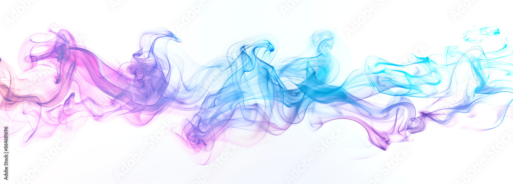 Soft and colorful smoke swirls creating an abstract and fluid pattern, perfect for modern design and digital art projects. Image made using Generative AI Soft and colorful smoke swirls creating an abstract and fluid pattern, perfect for modern design and digital art projects. Image made using Generative AI