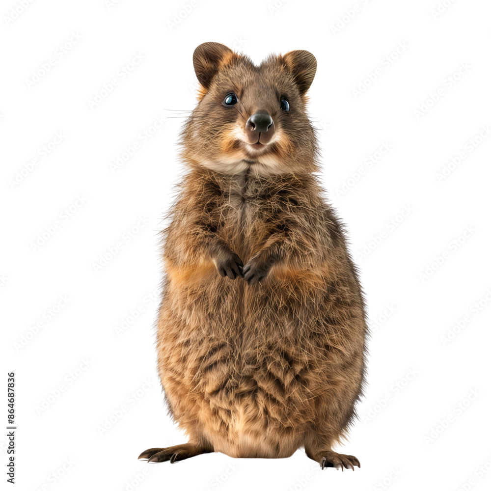 Quokka isolated on transparent background Quokka isolated on transparent background