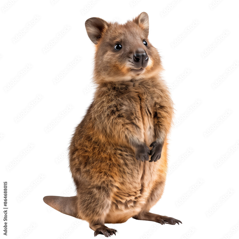 Quokka isolated on transparent background Quokka isolated on transparent background
