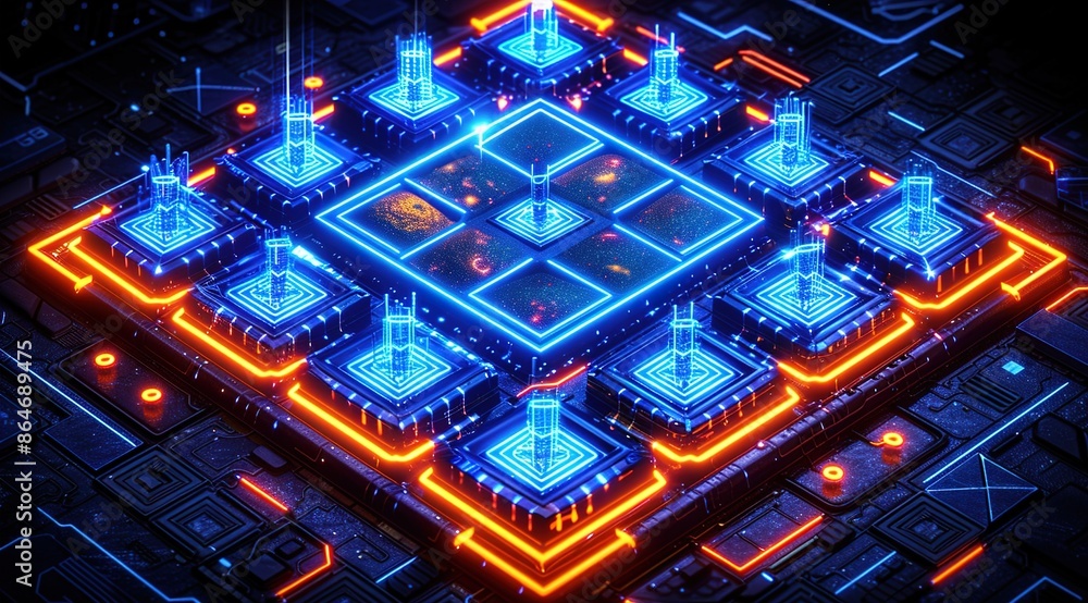 background with circuit board background with circuit board