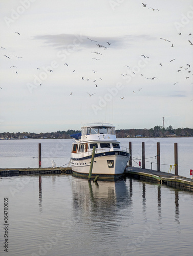 new bern north carolina riverfront scenes in spring photo