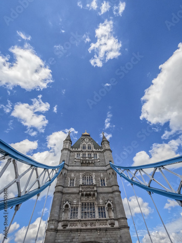 Photography london tower bridge in london on a sunny day