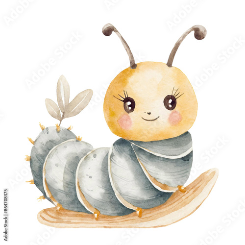 수채화느낌동물곤충어류