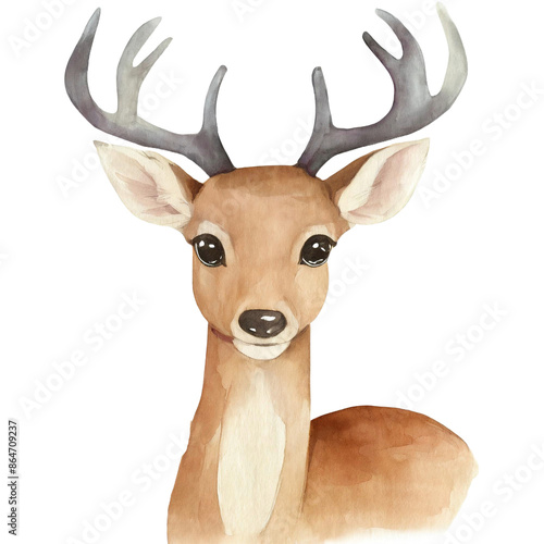 수채화 스타일 동물곤충어류