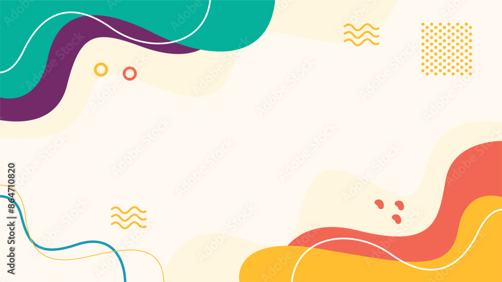 Hand drawn abstract fluid background Hand drawn abstract fluid background