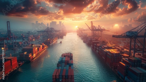 Urban Waterfront Dynamics: Capturing the Intersection of Cargo and Global Trade
