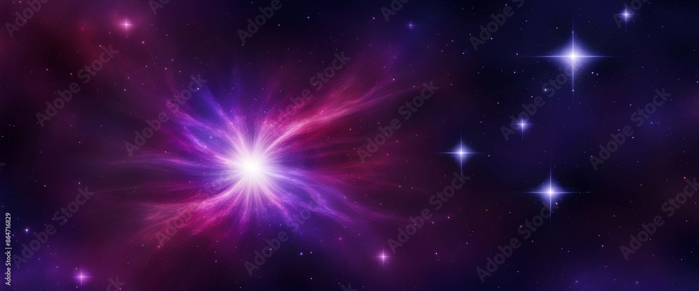 Fototapeta premium background with stars