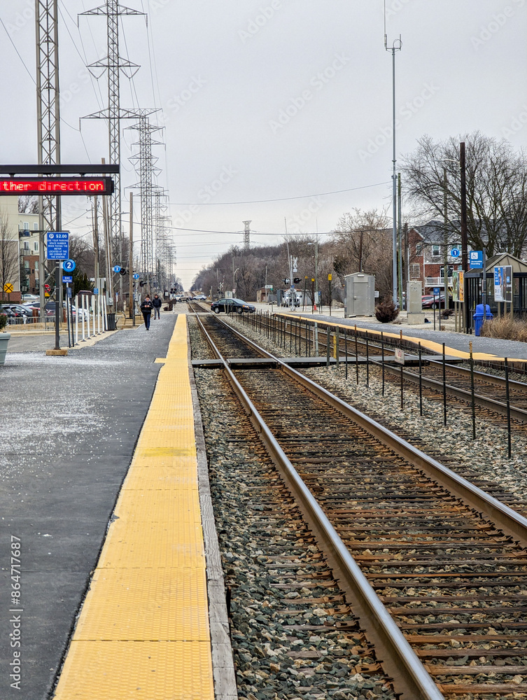 Fototapeta premium Chicago street scenes during day