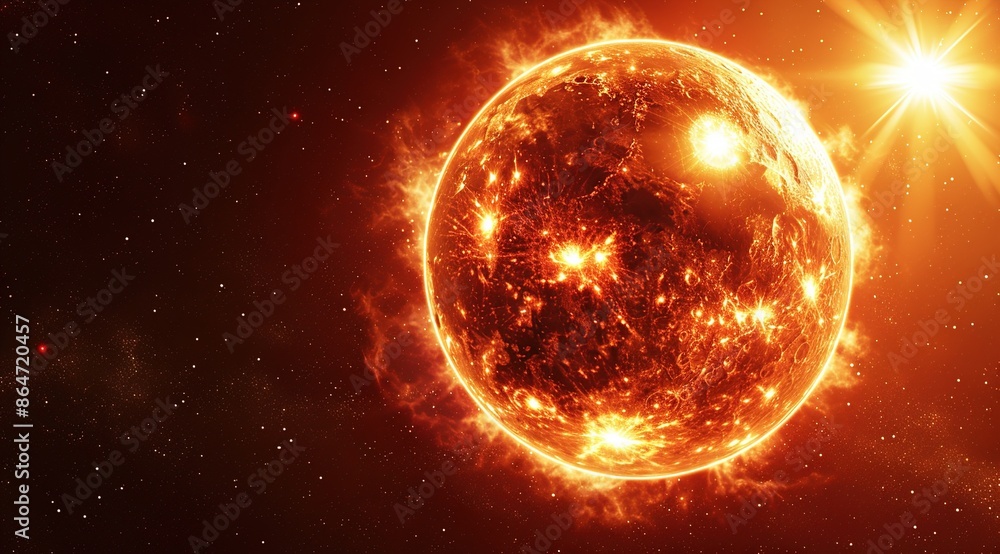 sun in space