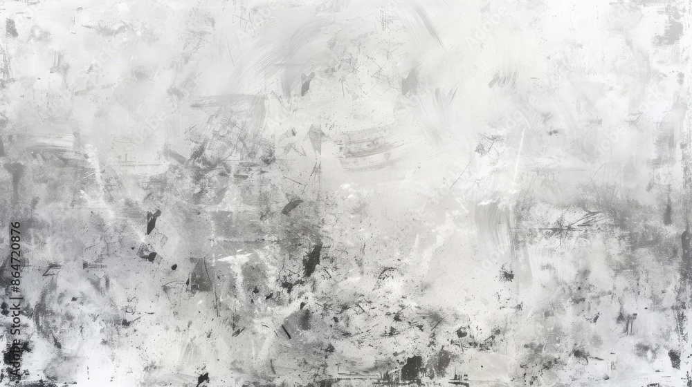 Fototapeta premium Abstract White Grunge Texture Gradient Wall Background