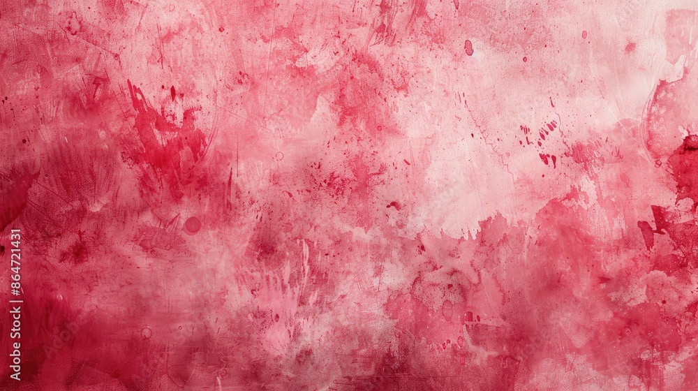 Obraz premium Abstract Red Grunge Texture Wall Soft Gradients Background