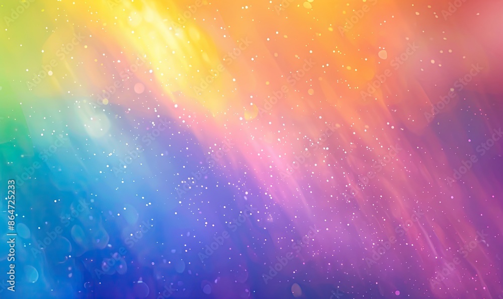 Soft Focus Abstract Rainbow Color Background With Blurry Glow Soft Focus Abstract Rainbow Color Background With Blurry Glow