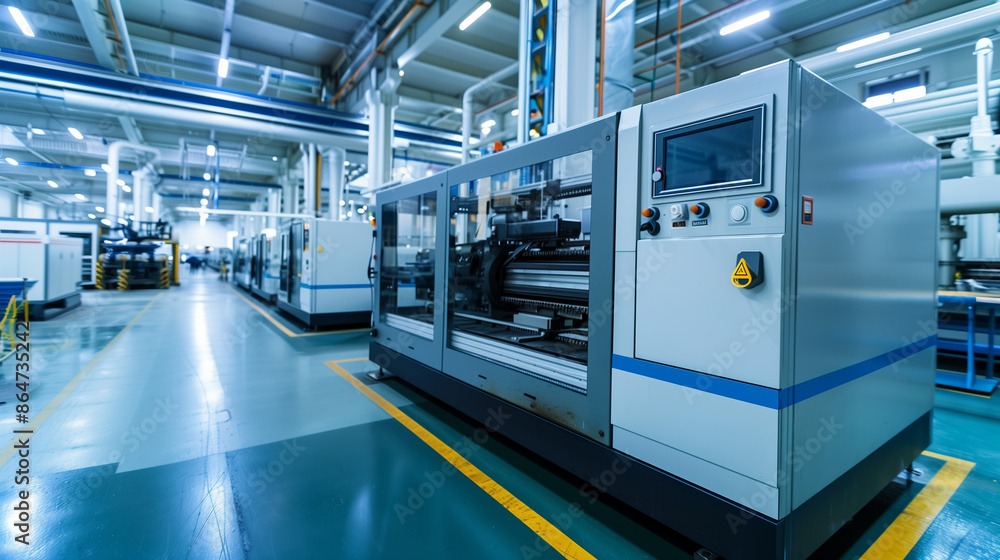 Diecasting machine Located in a high-tech factory. Diecasting machine Located in a high-tech factory.