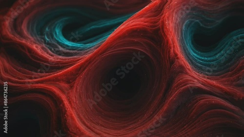 Red dark abstract background 