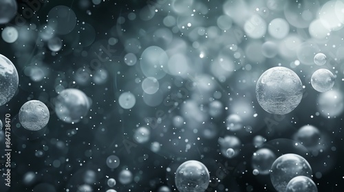 Wallpaper Mural abstract black and white 3d geometric sphere background Torontodigital.ca