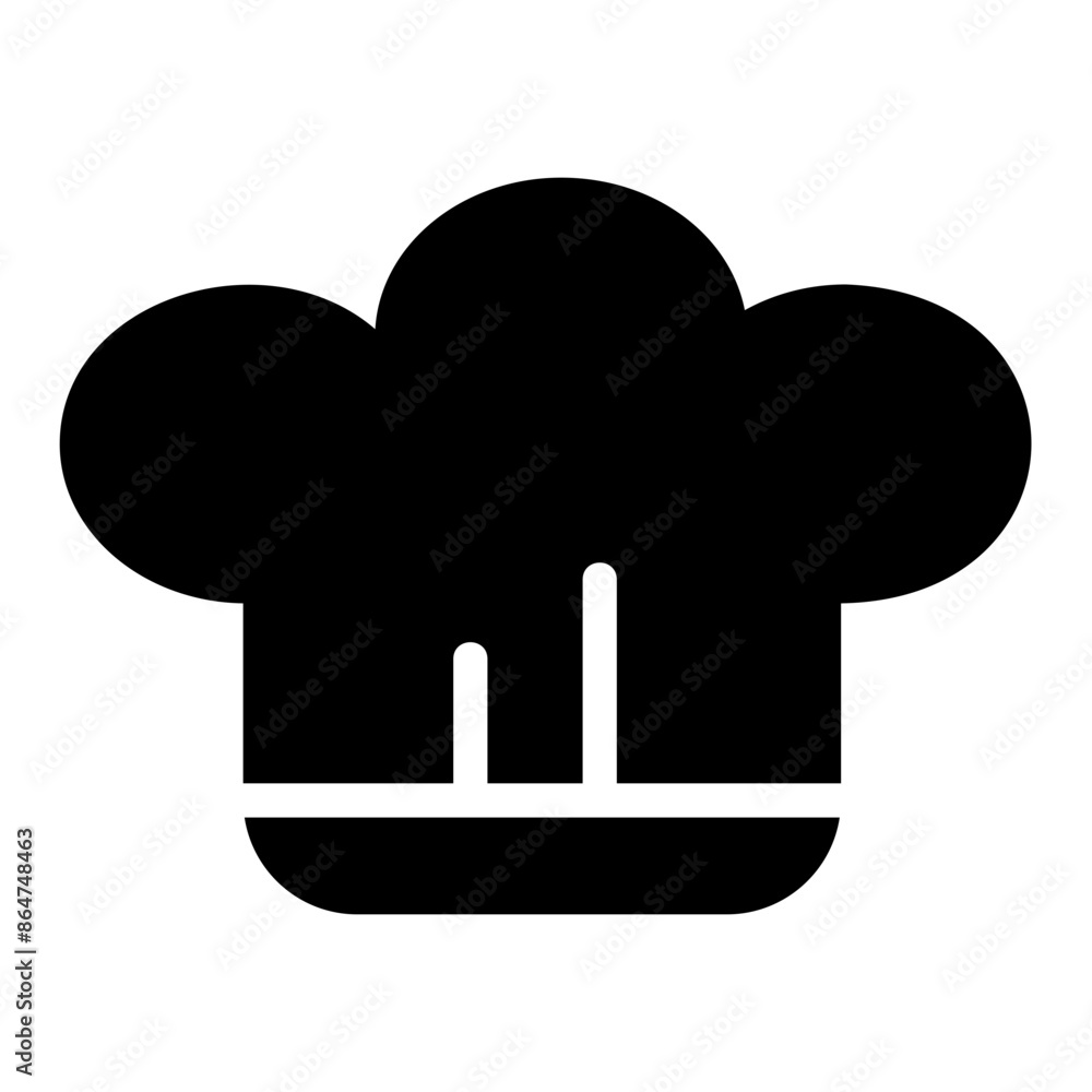 chefhat glyph icon chefhat glyph icon