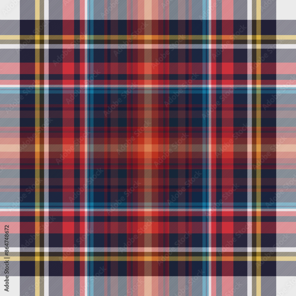 Fototapeta premium Plaid pattern,Tartan pattern,Check pattern Scottish style of colored lines most perfect design seamless pattern texture for fabric design,EPS 10