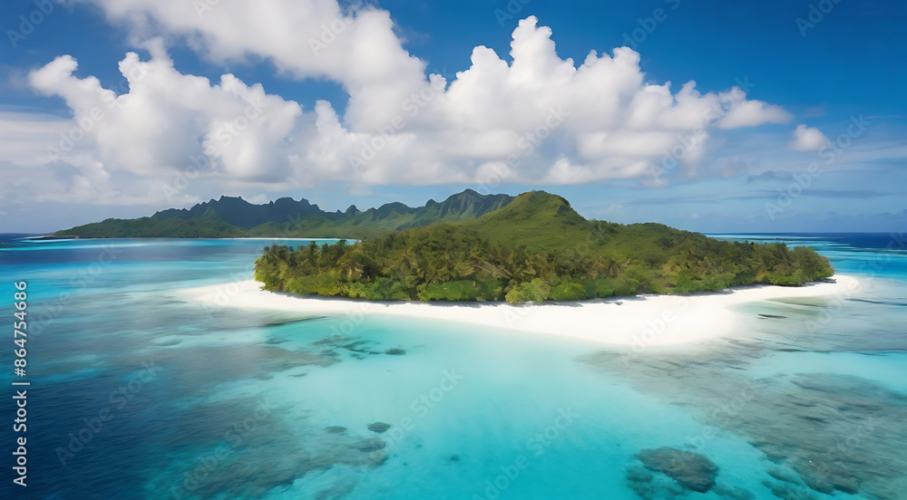 The serene beauty of a remote island, showcasing crystal-clear waters, white sandy beaches, and tropical flora. Include aerial shots and ground-level perspectives
The serene beauty of a remote island, showcasing crystal-clear waters, white sandy beaches, and tropical flora. Include aerial shots and ground-level perspectives