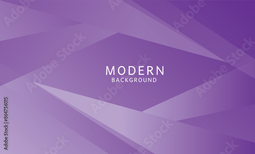 Modern soft purple background with abstact geometric overlay layers and line