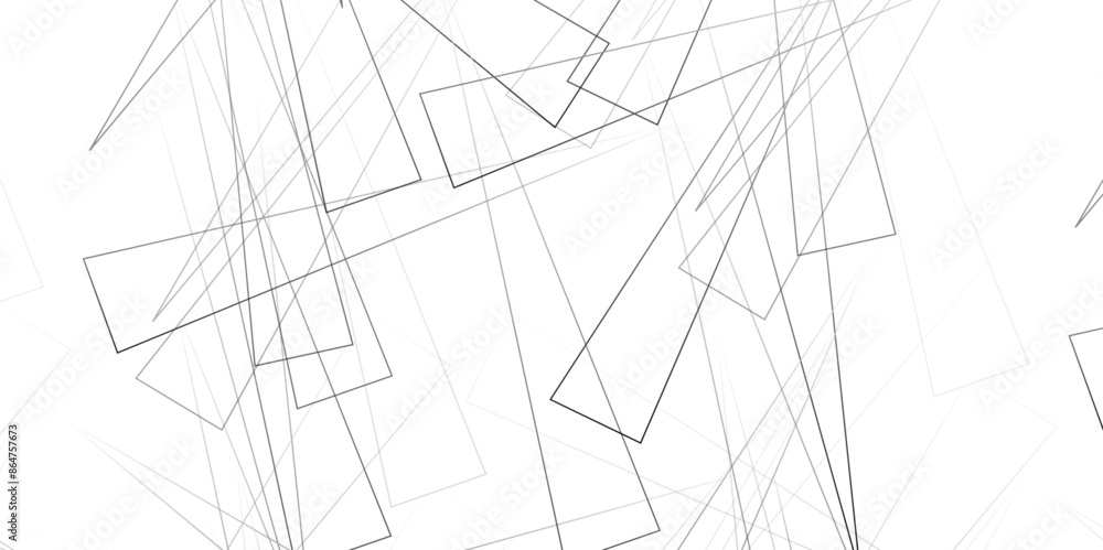 Abstract white and gray triangle random lines background. Abstract white lines background. Seamless white geometric lines background.