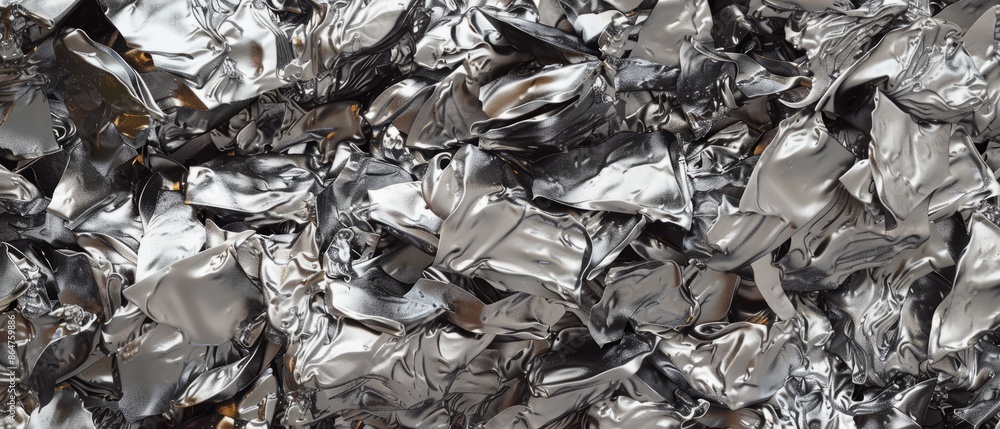 Panoramic close-up, high detail scan of nickel material, Generative AI Panoramic close-up, high detail scan of nickel material, Generative AI