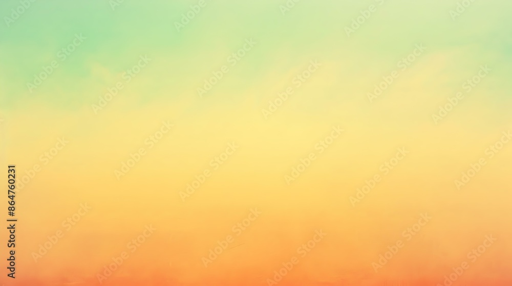 Fototapeta premium Gradient light to orange abstract effect