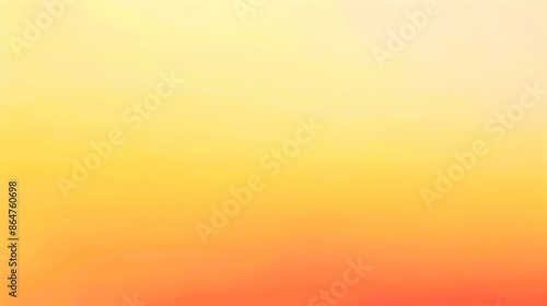 Gradient light yellow to orange abstract background