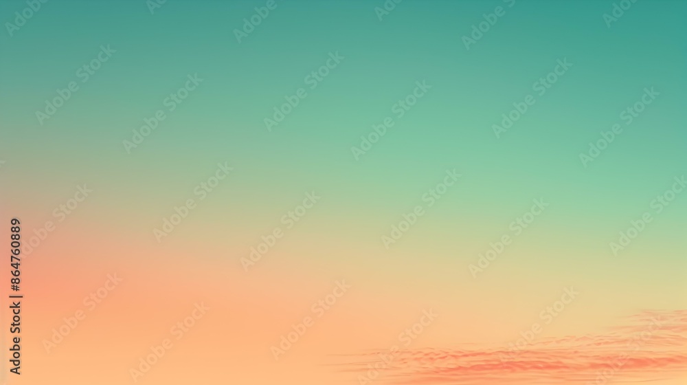Gradient light orange to cyan abstract backdrop Gradient light orange to cyan abstract backdrop