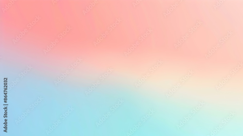 Gradient light azure to salmon abstract background Gradient light azure to salmon abstract background