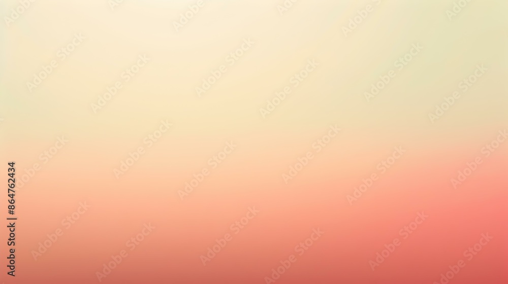 Gradient light coral to khaki abstract banner