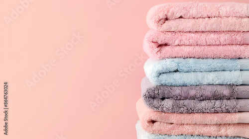 Stacked in towels